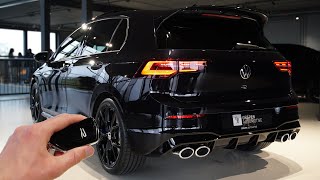 2021 VW Golf 8 R 320hp  Sound amp Visual Review [upl. by Aracaj]