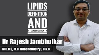 Definition and classification of Lipids [upl. by Cinimod]