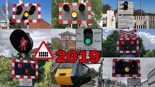 UK Level Crossings 2019 [upl. by Atela68]