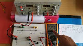 Experiment to verify Kirchhoffs Current Law KCL [upl. by Robinetta]