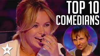 TOP 10 Funniest Comedians EVER on Britains Got Talent  Got Talent [upl. by Uhej428]