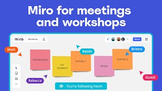 Introducing Miro for meetings and workshops [upl. by Akalam]