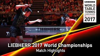 2017 World Championships  Highlights MA Long vs FAN Zhendong Final [upl. by Atnauqal36]