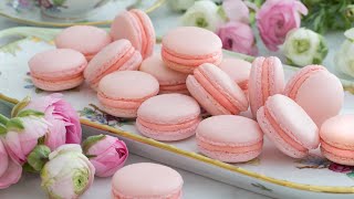 French Macaron Recipe  ALL the Tips and Tricks [upl. by Ancilin]