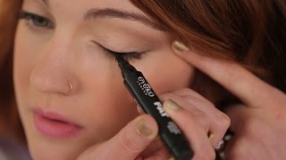 How To Apply Liquid Eyeliner for Beginners [upl. by Norabal149]