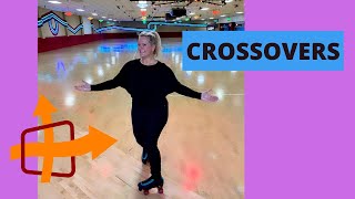 How to Do Crossovers on Roller Skates [upl. by Iaria426]