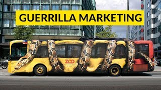 Guerilla Marketing  Unconventional Marketing Strategy  Needs Lot Of Creativity [upl. by Turley]