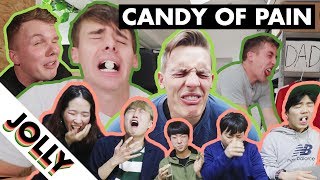 WORLD’S MOST SOUR CANDY CHALLENGE feat Wootso [upl. by Aneres]