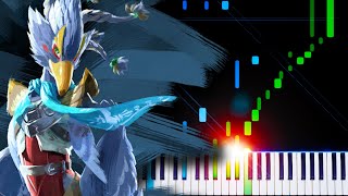 Revalis Theme TLoZ Breath of the Wild  Piano Tutorial [upl. by Adnilemreh]