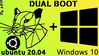 Dual Boot Windows 10 and Ubuntu 2004 BOTH IN LEGACY AND UEFI MODE [upl. by Llehcnom]