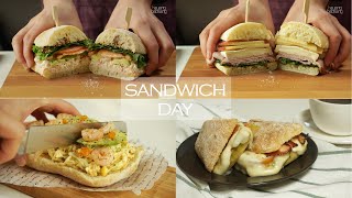 카페 보다 무조건 맛있는 샌드위치 만들기 레시피 delicious sandwich recipe [upl. by Lalage184]