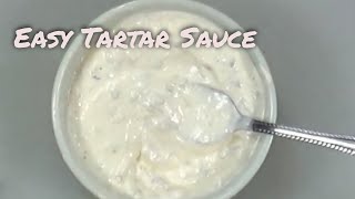 Easy Tartar Sauce Recipe  MOLCS Easy Recipes [upl. by Celinka]