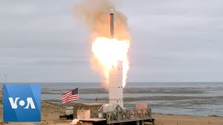 US Tests Cruise Missile After INF Treaty Exit [upl. by Fital898]