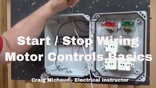 Start Stop wiring Basics [upl. by Clute]