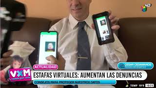 ESTAFAS VIRTUALES AUMENTAN LAS DENUNCIAS [upl. by Neehs]