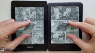 2019 Kindle vs Kindle Paperwhite Comparison Review [upl. by Yatnoed]