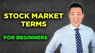 Stock Market Terminology Explained For Beginners [upl. by Moll]