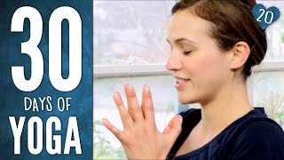 Day 20  Heart Practice  30 Days of Yoga [upl. by Enyaht]