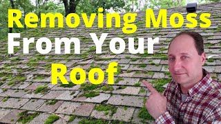 How to Remove Moss from Your Roof  Step by Step Guide [upl. by Dee Dee443]