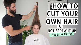 How To Cut Your Own Hair amp Not Screw It Up [upl. by Ingemar]