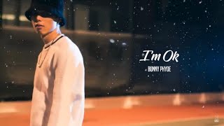 Bunny Phyoe  Im Ok Official Lyric Video [upl. by Rafi]