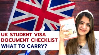 UK Student Visa Checklist What to Bring to VFS Global Office on Appointment Day [upl. by Asante]