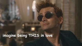 crowley being in love with aziraphale for 4 minutes [upl. by Bonucci]