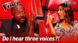 Extraordinary TRIOs on The Voice  Top 10 [upl. by Yves505]