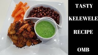 HOW TO MAKE A TASTY KELEWELE Vegetarian dish [upl. by Aneema]