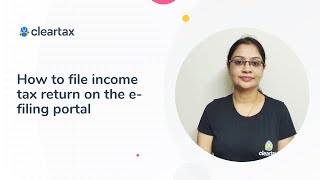 How To File Income Tax Return on the Efiling Government Portal [upl. by Rebmit768]