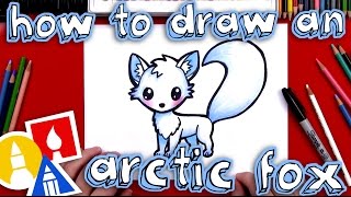 How To Draw An Arctic Fox [upl. by Dilaw]