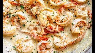 Creamy Garlic Parmesan Shrimp [upl. by Arihsan]