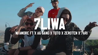 7LIWA ft 7ARI X INKONNU X TOTO X DRIZZY X ZEROTEN  MI AMORE Official Music Video WF7 [upl. by Tri235]