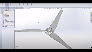 Wind Turbine Blade amp Hub Design  Solidworks Tutorial [upl. by Nobie]