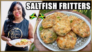 How To Make Jamaican Saltfish FrittersTHE RAINA’S KITCHEN [upl. by Snell]