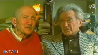 Emil Cioran şi Petre Ţuţea în „Exerciţiu de admiraţie” fragment [upl. by Schweitzer]