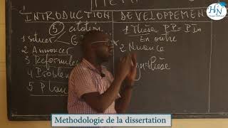 Methodologie de la dissertation a faire au BAC [upl. by Loredo]