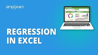 Regression In Excel  Excel Regression Analysis Explained  Excel Tutorial  Simplilearn [upl. by Driskill]