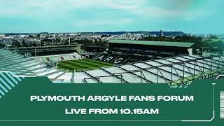 Plymouth Argyle Fans Forum  August 2022 [upl. by Cram]