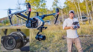 NEW DJI INSPIRE 2 ZENMUSE X7 6K CAMERA [upl. by Effy]