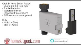 Smarter Watering with Orbit BHyve Smart Faucet [upl. by Llertram]