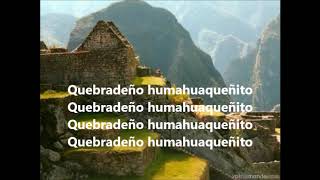 El humahuaqueño  Carnavalito con letra [upl. by Pang]