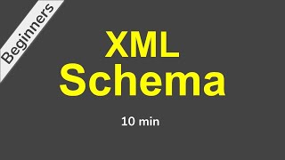 XML Schema XSD Beginner Tutorial with Demo [upl. by Kaitlynn299]