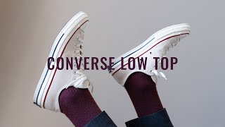 How To Style Converse Chuck Taylor Low Top Sneakers [upl. by Zales]