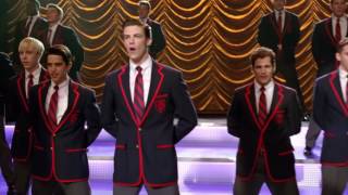 GLEE  Live While Were Young Grant Gustin Full HD [upl. by Nerral]