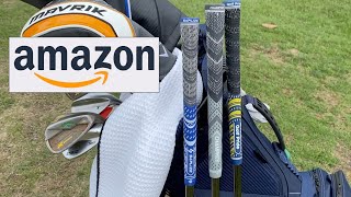 I BOUGHT GOLF GRIPS OFF AMAZON and Reviewed Against Golf Pride [upl. by Esorylime1]