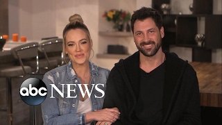 Maksim Chmerkovskiy Peta Murgatroyd Interview on return to Dancing with the Stars [upl. by Collayer]