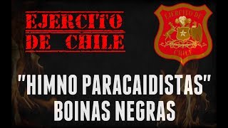 Himno Paracaidistas  Ejército de Chile LETRA [upl. by Ahsiuqel]