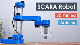 SCARA Robot  How To Build Your Own Arduino Based Robot [upl. by Cohberg]