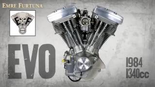 Harley Davidson Evo Engine Sound  1 Hour [upl. by Eimam]